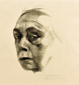 Zelfportret door Käthe Kollwitz