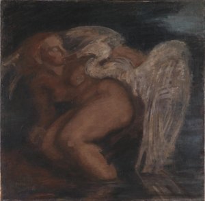 Leda en de zwaan door Kai Nielsen