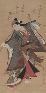 Sanjo Kantaro II in de rol van Urashima Taro door Kaigetsudô Ando