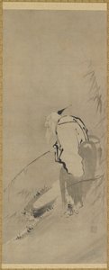 Chiang Tzu-ya aan het Vissen door Kaiho Yusho