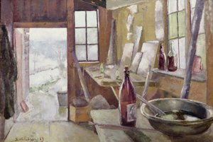 Het kunstschoolatelier, Modum