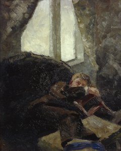 Jonge man - de dag erna (kater) door Kalle Lochen