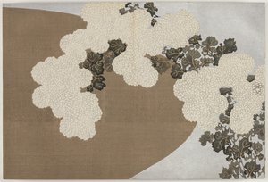 Bloemen van honderd werelden (Momoyogusa): Chrysanten (Momoyogusa) door Kamisaka Sekka