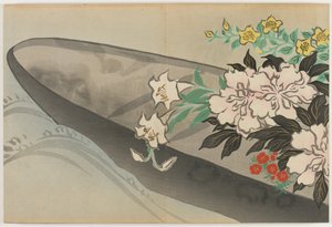 Bloemen van Honderd Werelden: Bloemenboot door Kamisaka Sekka