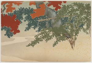 Bloemen van Honderd Werelden: Late Herfst door Kamisaka Sekka