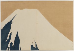 Bloemen van honderd werelden (Momoyogusa): Mount Fuji (Fuji) door Kamisaka Sekka