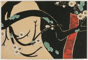 Bloemen van Honderd Werelden: Pruim door Kamisaka Sekka
