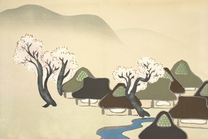 Haru No Denka, uit Momoyo-gusa door Kamisaka Sekka