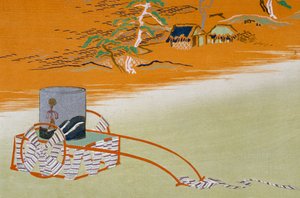 Zoutwaterwagen door Kamisaka Sekka
