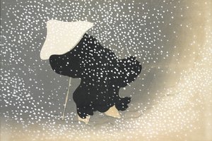 Sato No Yuki, uit Momoyo-gusa door Kamisaka Sekka