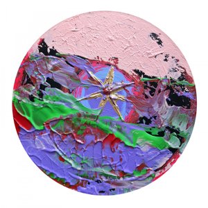 Levendige abstracte ster