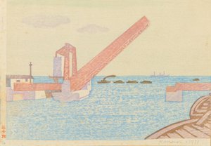 Shibaura-brug door Kanenori Suwa