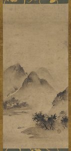 Landschap door Kano Motonobu
