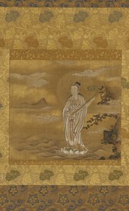 Bodhisattva die de zee oversteekt, Edo-periode, 17e eeuw