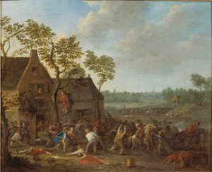 Boerderijroof, ca. 1710 door Karel Breydel