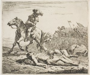 Het slagveld door Karel Dujardin