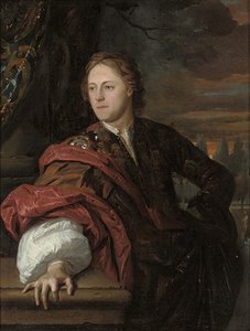 Portret van een man door Karel de Moor