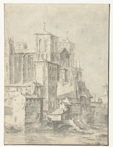 Kathedraal van Lyon door Karel du Jardin (possibly)