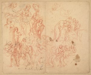 Figuurstudies (recto); Figuurstudies (verso)