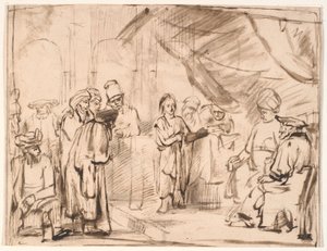 De twaalfjarige Jezus in de tempel