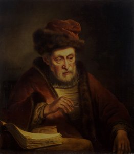 Oude man met een paar brillen