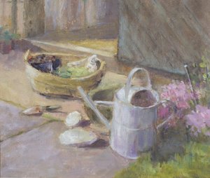Landelijke Deur door Karen Armitage