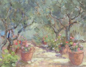 Tuin in Porto Ercole, Italië