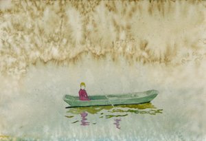 Stille bootreflectie door Karin Bos