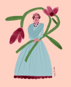 Kleurrijk bloemenportret