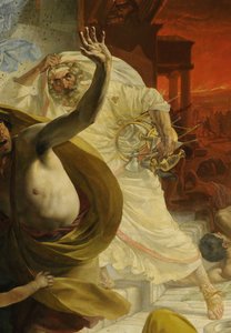 (detail) De laatste dag van Pompeii door Karl Pavlovich Bryullov