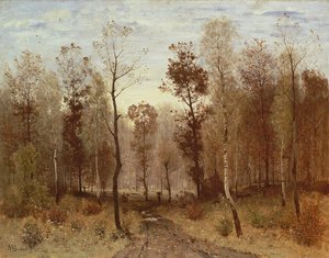 Herfstdag, 1875 door Karl Buchholz