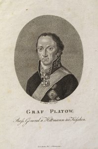 Portret van graaf Matvei Ivanovich Platov