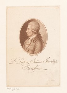 Portret van Ludwig Höpfner