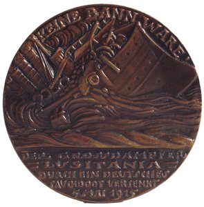 Medaille ter herdenking van de torpedering van de lijnboot 