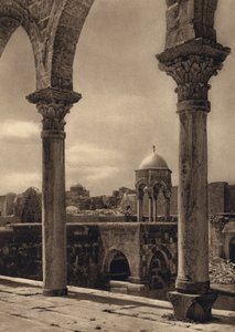 Jeruzalem, arcades op de plaats van de tempel
