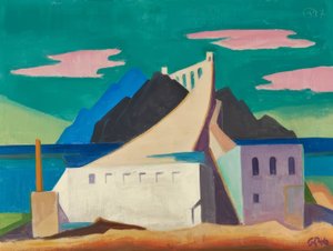 De brug (2) door Karl Hofer