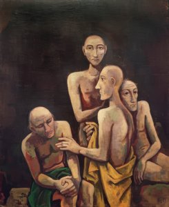 De gevangenen door Karl Hofer