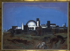 Industriewerk door Karl Hofer