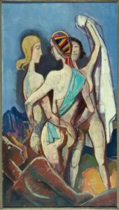 Uitspraak van het Hof van Parijs door Karl Hofer