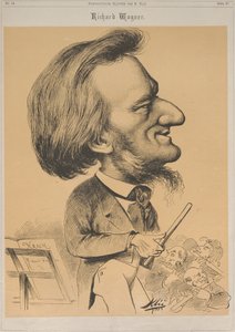 Richard Wagner aan de Dirigeerstok door Karl Klic