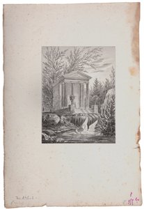 De Tempel van de Liefde in het park van het Château de Malmaison