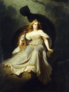 De muze van muziek door Karl Ludwig Adolf Ehrhardt