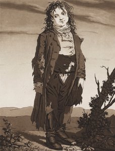 De jonge bedelaars, ca. 1800 door Karl Ludwig Bernhard Buchhorn