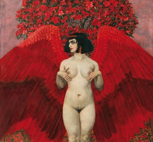 Rode Engel, 1902 door Karl Mediz