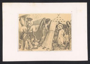 Lucas schildert Maria door Karl Palzow