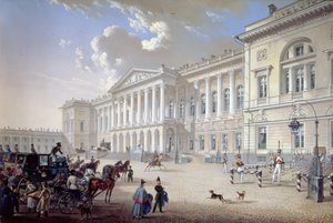 Het Mikhailovsky Paleis, St. Petersburg, 1832