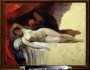 Junon slapend of Het begin van de Melkweg door Karl Pavlovich Bryullov