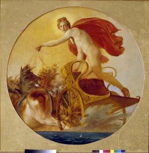 Phoebus die de paarden van de zon bestuurt