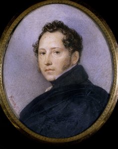 Portret van de kunstenaar Sylvester Shchedrin (1791-1830) door Karl Pavlovich Bryullov