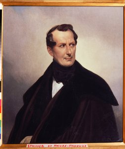 Portret van graaf Vladimir Musin-Pushkin door Karl Pavlovich Bryullov